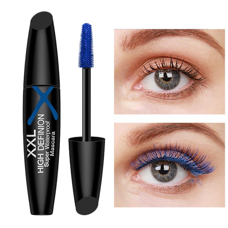 Waterproof Mascara Wand - الماسكارا الزرقاء للرموش تكثيف عصا الماسكارا