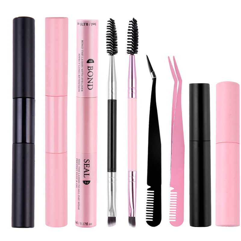 Waterproof Mascara Wand - أداة مزدوجة الأطراف لربط وتثبيت الرموش