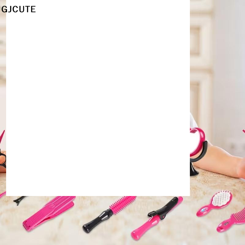 Beauty Makeup Kit For Kids - 17 قطعة مجموعة صالون تجميل الفتيات