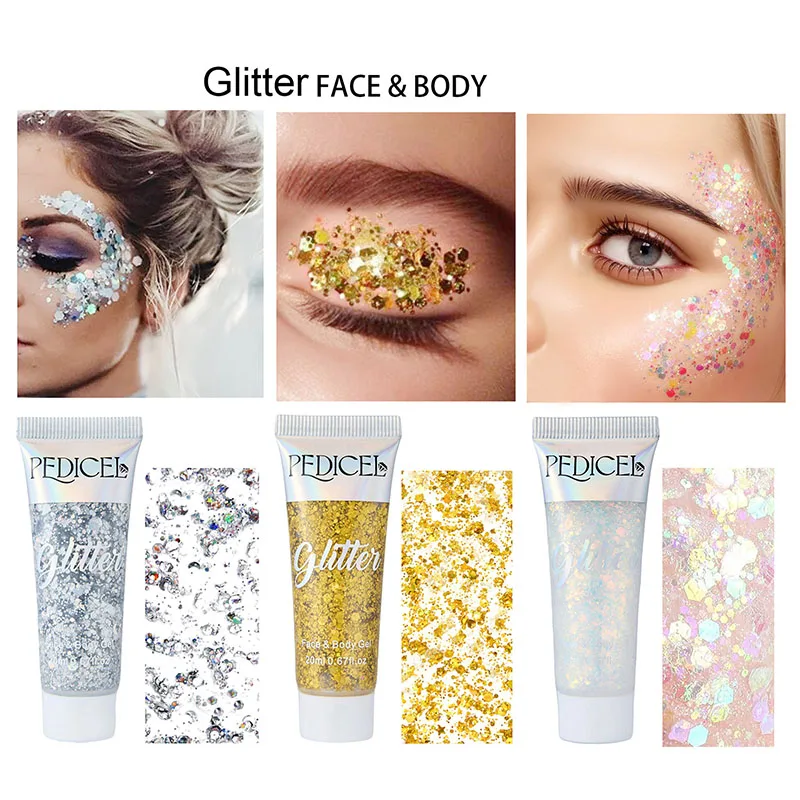 Body Shimmer Lotion - جل كريمي لامع للوجه، ظلال عيون