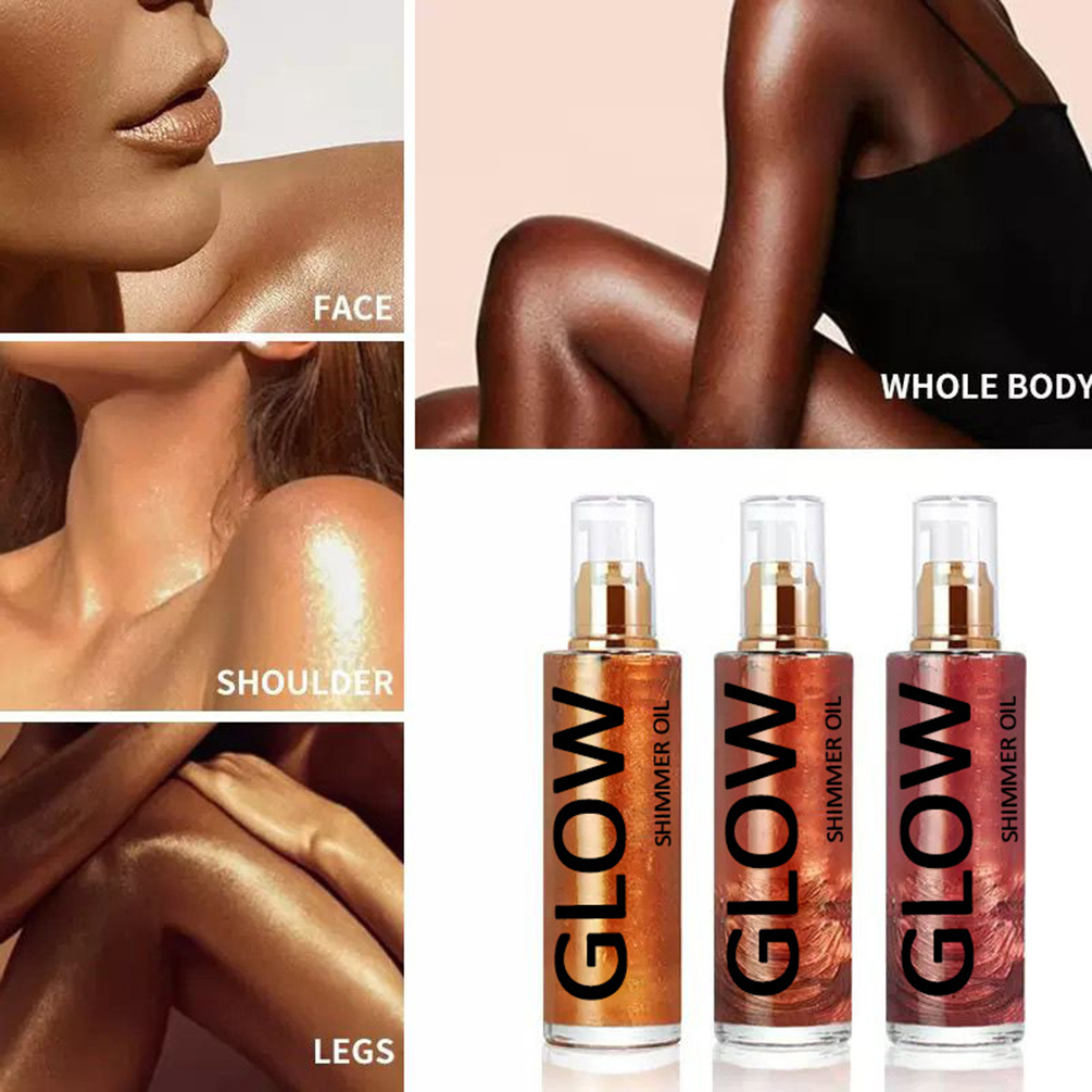 لوشن هايلايتر للوجه والجسم بعل - مراجعة Body Shimmer Lotion وسعره