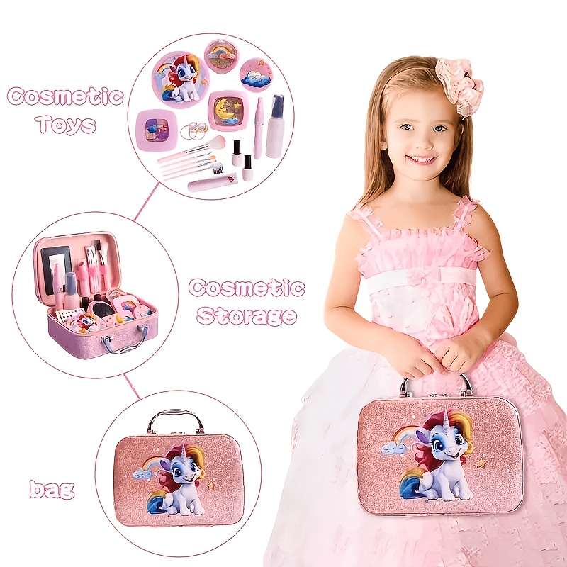 مجموعة مكياج للأطفال على شكل و - مراجعة Beauty Makeup Kit For Kids وسعره