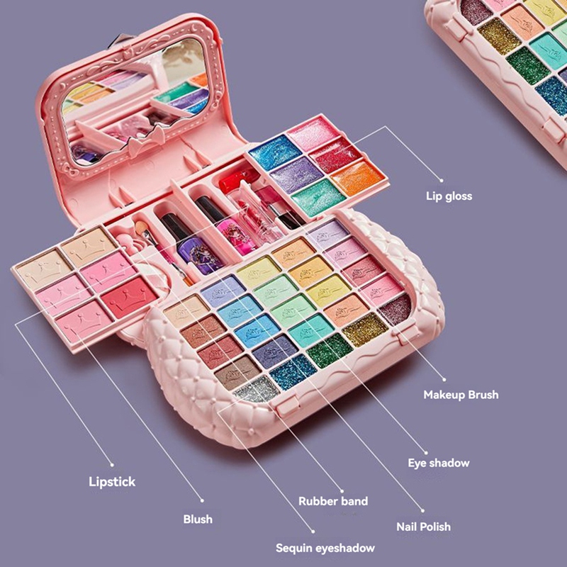 مجموعة ألعاب تجميل للأطفال، حق - مراجعة Beauty Makeup Kit For Kids وسعره
