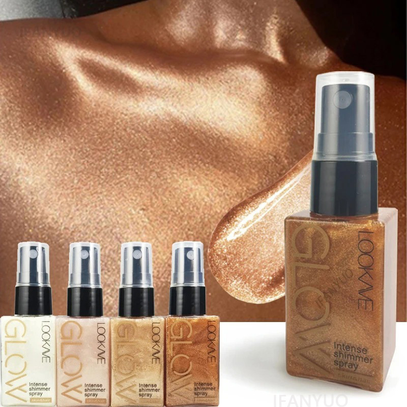 رذاذ لامع بيرليسسينت، رذاذ زيت - مراجعة Body Shimmer Lotion وسعره