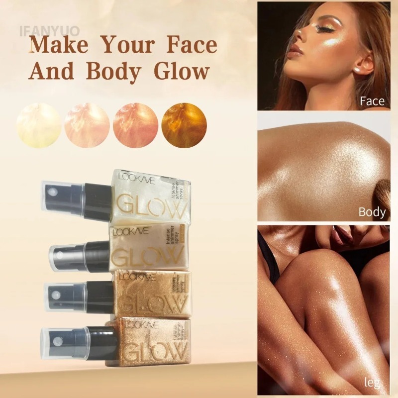 رذاذ لامع بيرليسسينت، رذاذ زيت - مراجعة Body Shimmer Lotion وسعره