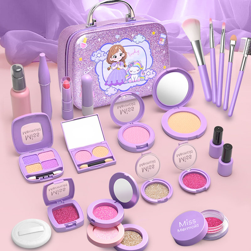 مجموعة ألعاب محاكاة مستحضرات ا - مراجعة Beauty Makeup Kit For Kids وسعره