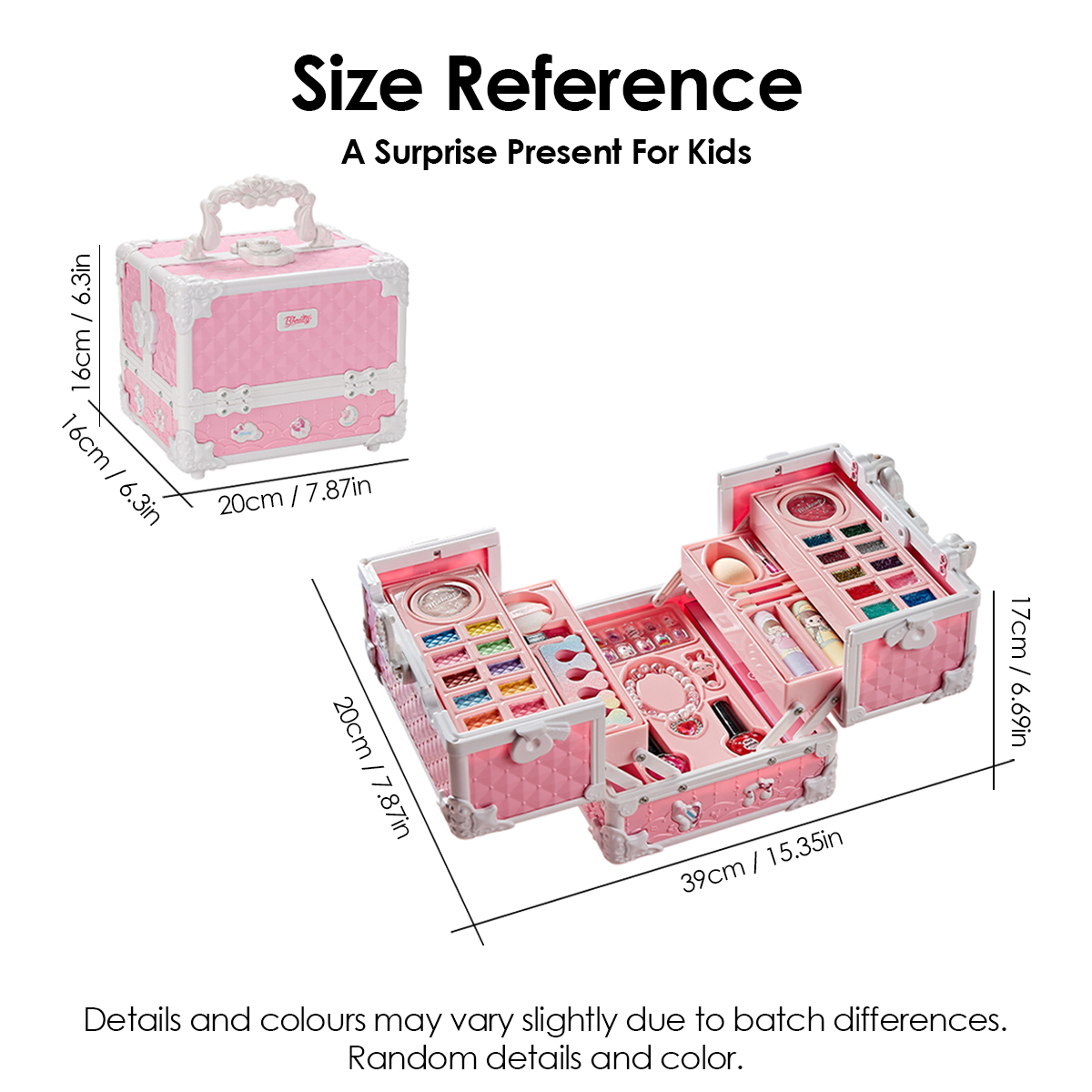 مجموعة مكياج للأطفال للفتيات ا - مراجعة Beauty Makeup Kit For Kids وسعره