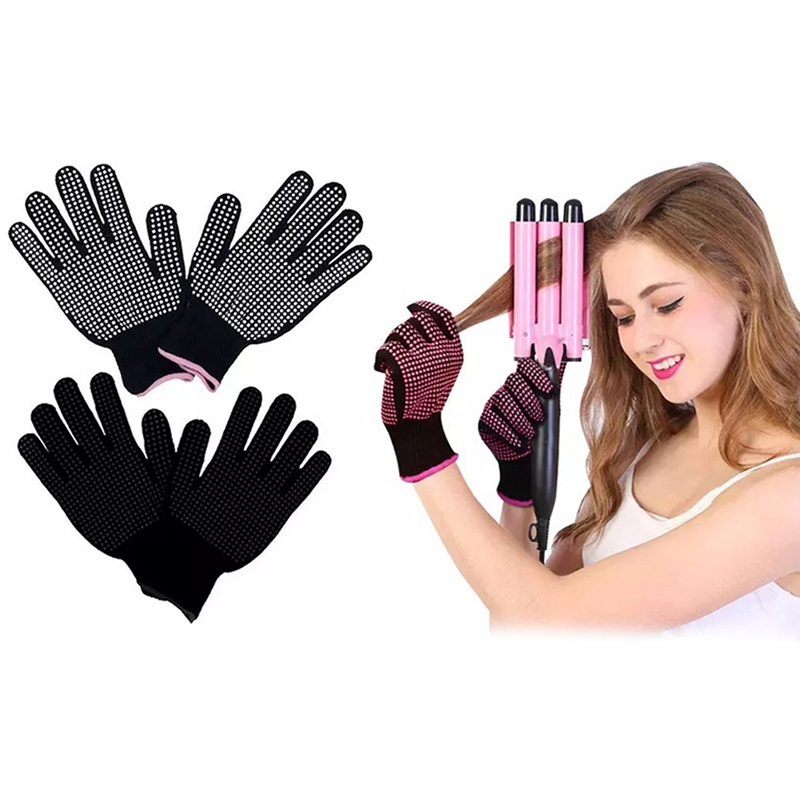 قفازات تصفيف الشعر المقاومة لل - مراجعة Hair Straightener وسعره